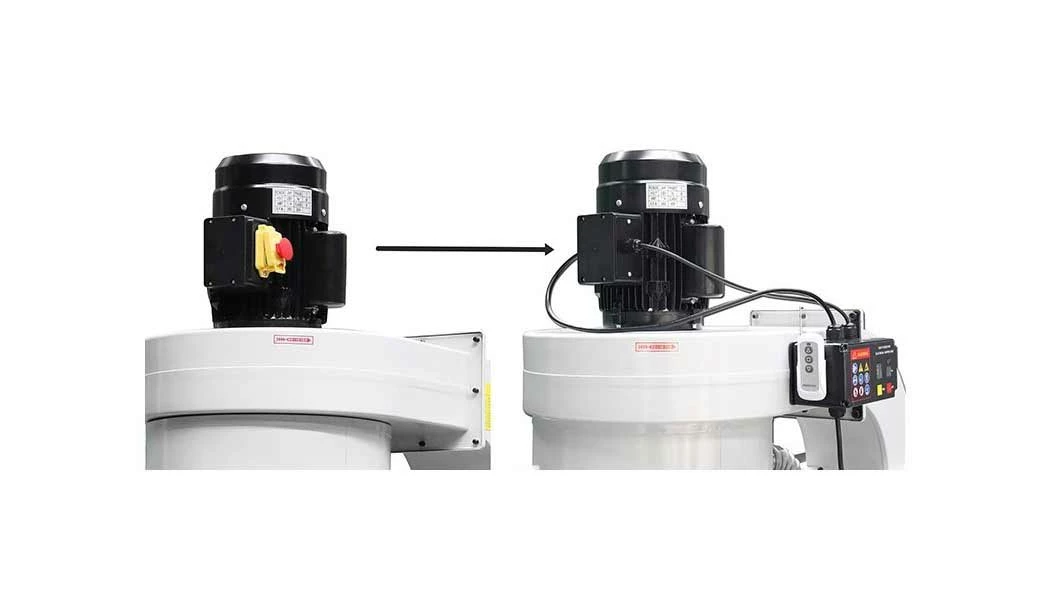 HOLZPROFI FM-RC - Système de Démarrage par Télécommande pour Aspirateur à Copeaux - Accessoire Essentiel – Image 3