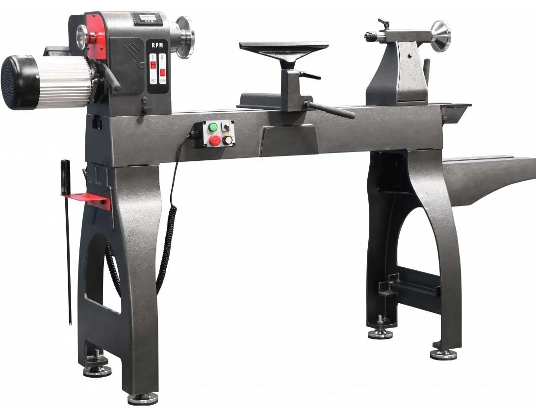 HOLZPROFI MAKER - MC2032VS - Tour à Bois 2200 W avec Variateur de Fréquence | Entre-pointes 813 mm