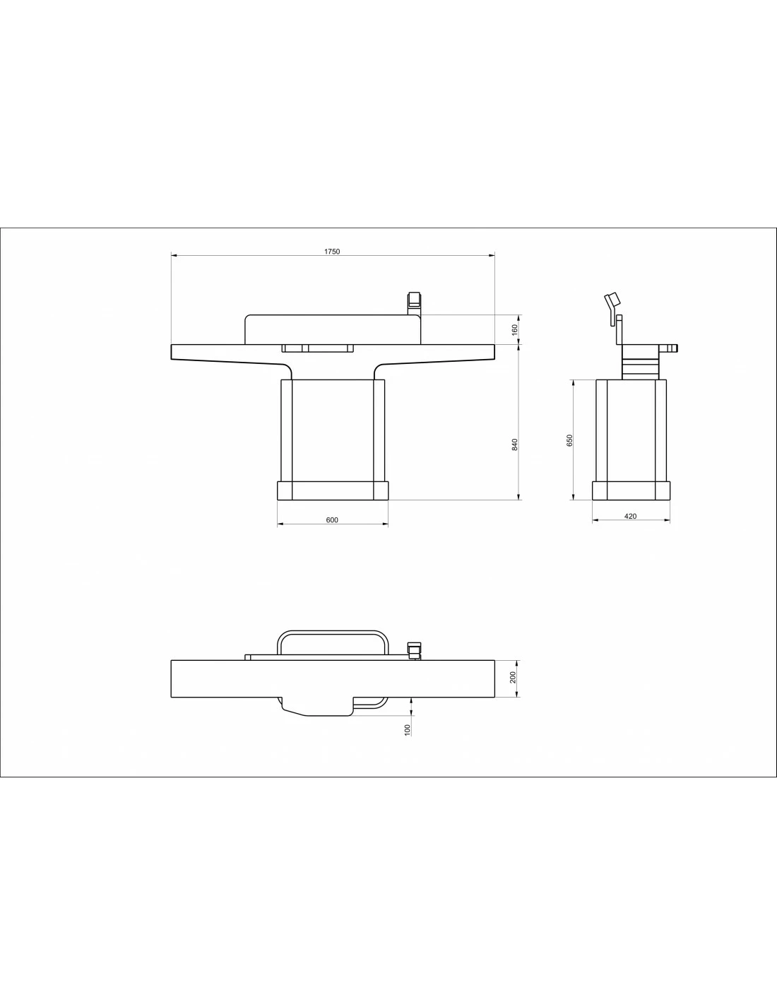 HOLZPROFI MAKER-ZF200 HELI - Dégauchisseuse d'Atelier 200 mm, 2200 W - Machine à Bois Professionnelle – Image 7
