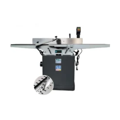 HOLZPROFI MAKER-ZF200 HELI - Dégauchisseuse d'Atelier 200 mm, 2200 W - Machine à Bois Professionnelle