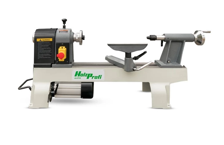 HOLZPROFI - MC305 Tour à Bois D'Etabli 230V 375W - Entre-pointes 406 mm - Machine à Bois Professionnelle