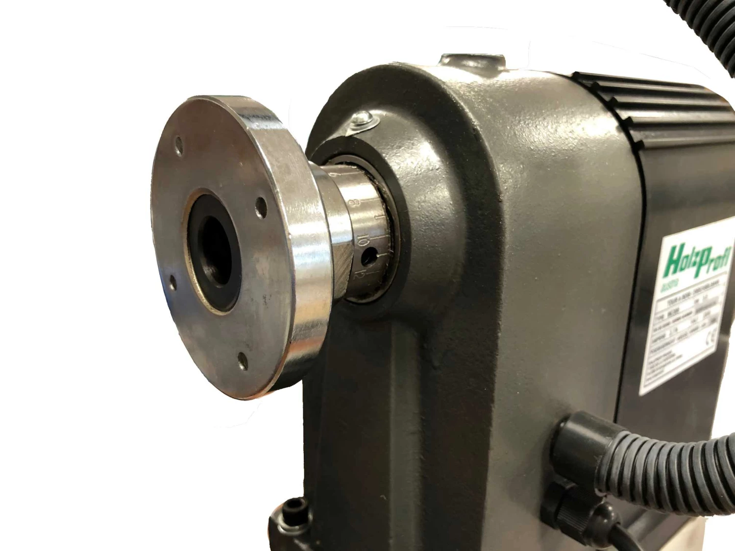 HOLZPROFI - MC305 Tour à Bois D'Etabli 230V 375W - Entre-pointes 406 mm - Machine à Bois Professionnelle – Image 6