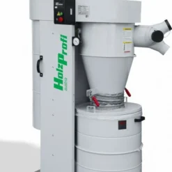 HOLZPROFI RT160TE-MONO - Aspirateur à Copeaux Double Filtration 3740 M³/h - 2250 W - Machine à Bois