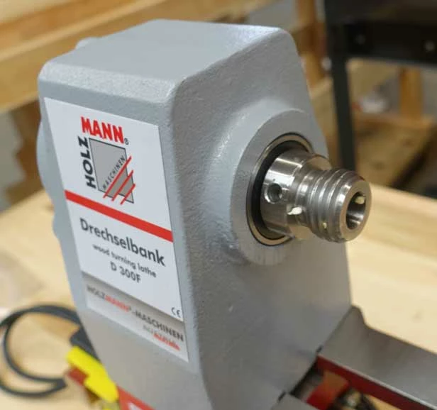 HOLZMANN Tour à Bois D300F 305 mm avec Variateur 230V 250 W - Idéal pour Débutants – Image 3