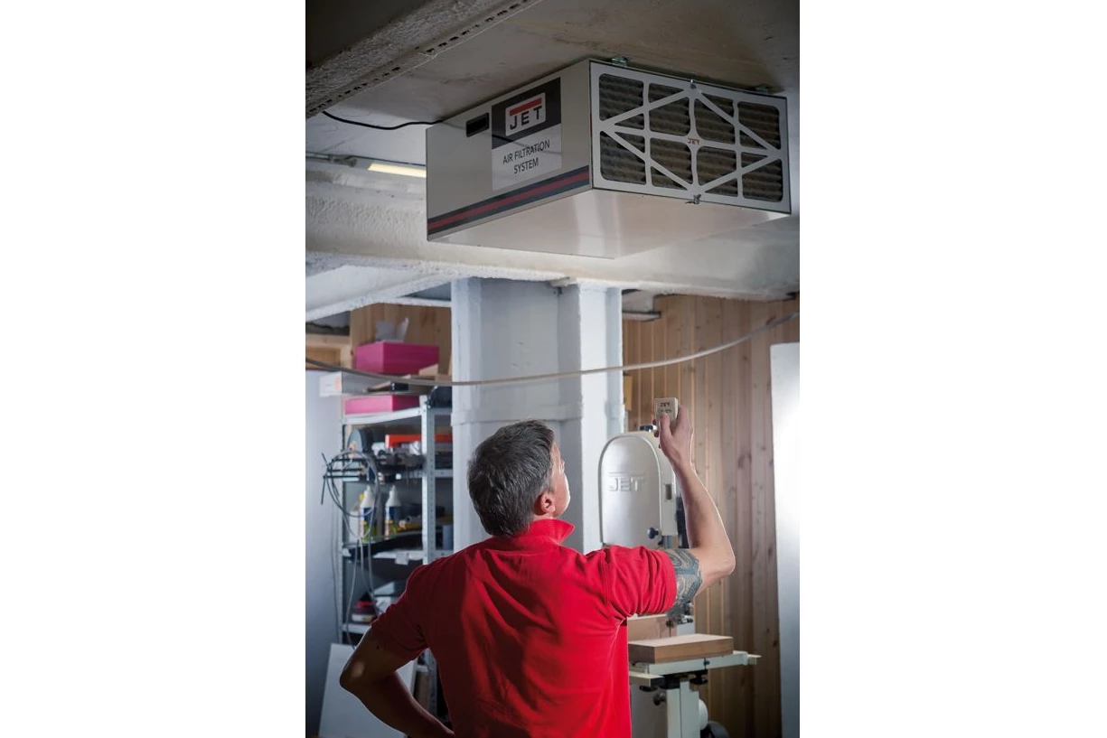 JET - AFS-1000B-M Système De Filtration D'air 1000 CFM, 3 Vitesses, Avec Télécommande - 230V – Image 10