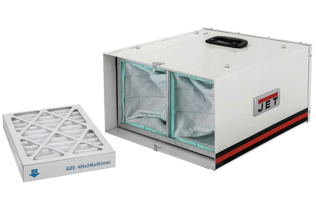 JET AFS-400 - Système de Filtration d'Air pour Ateliers - Débit Max. 690 m³/h - Aspirateur pour Bois et Métal – Image 4