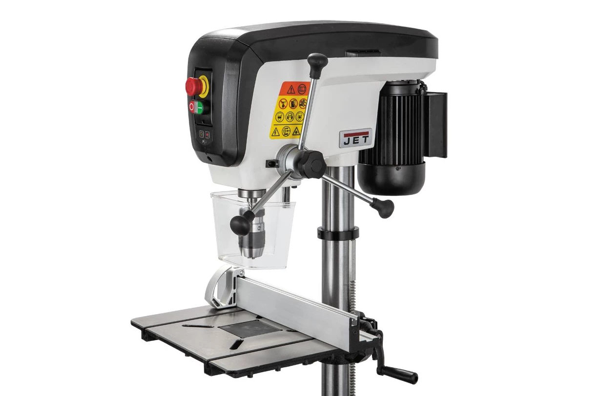 JET JDP-15B Perceuse à Colonne - 550W, 80 mm Profondeur de Perçage, 230V/400V-50Hz | Lampe LED & Laser Cl. 2 – Image 6