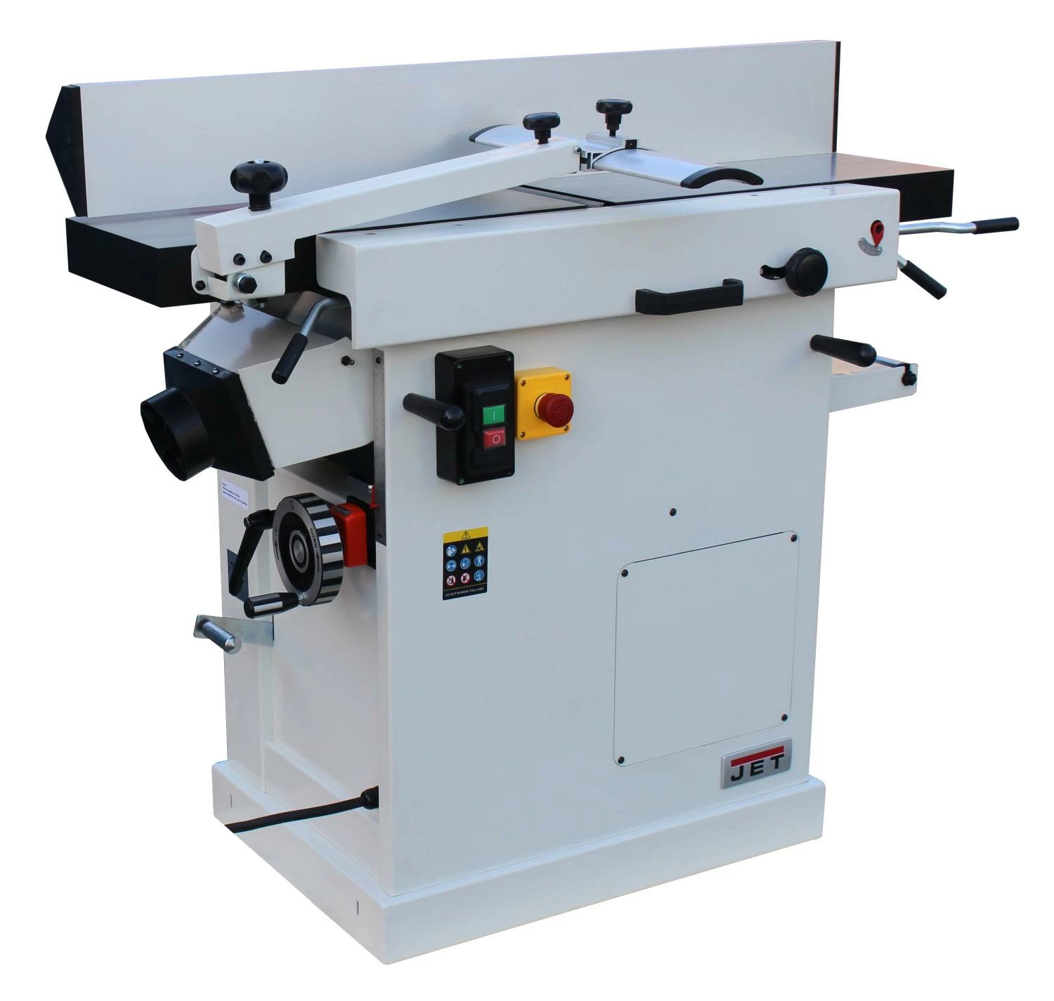 JET JPT-F260 Dégauchisseuse-Raboteuse 260 mm à Ouverture Droite - 400 V - Machine à Bois Professionnelle