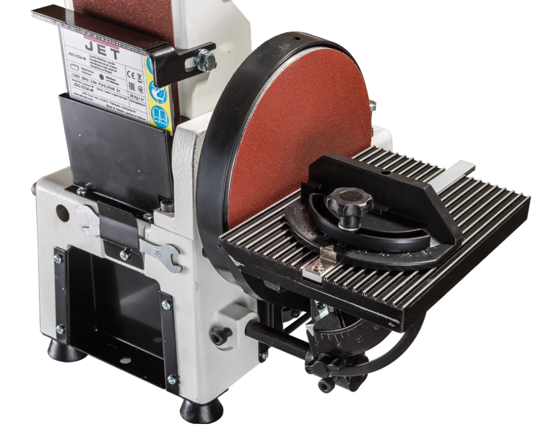 JET - JSG-233A-M Ponceuse Combinée à Disque Et à Bande - Machine à Bois Professionnelle – Image 3