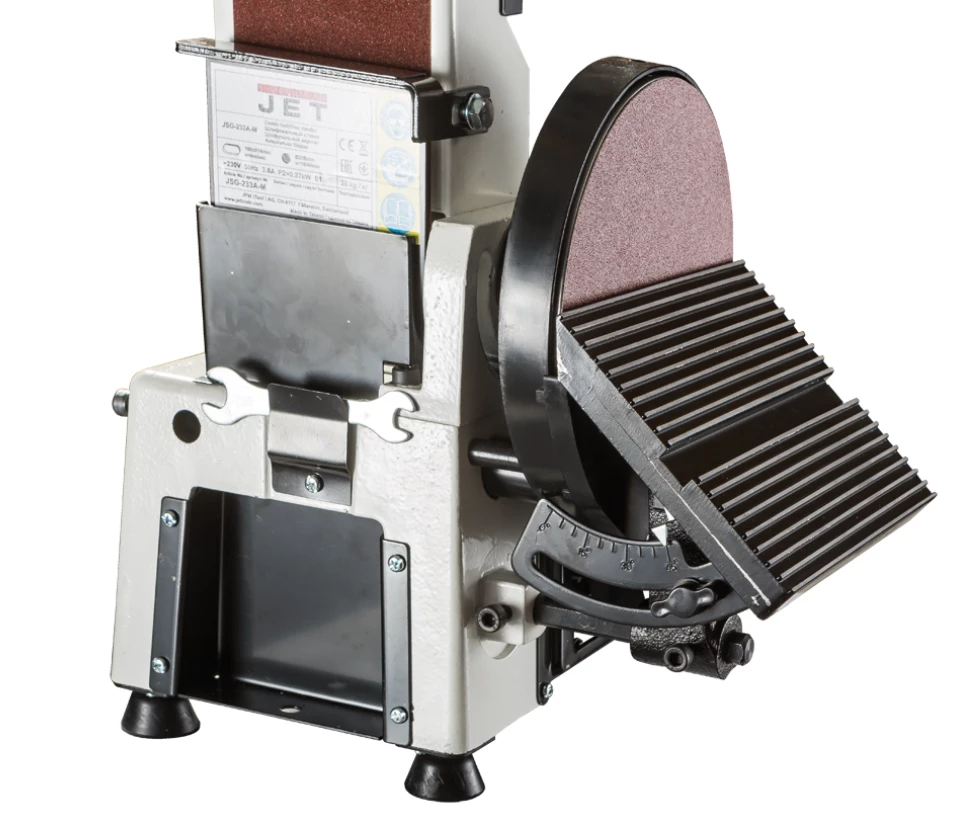 JET - JSG-233A-M Ponceuse Combinée à Disque Et à Bande - Machine à Bois Professionnelle – Image 12