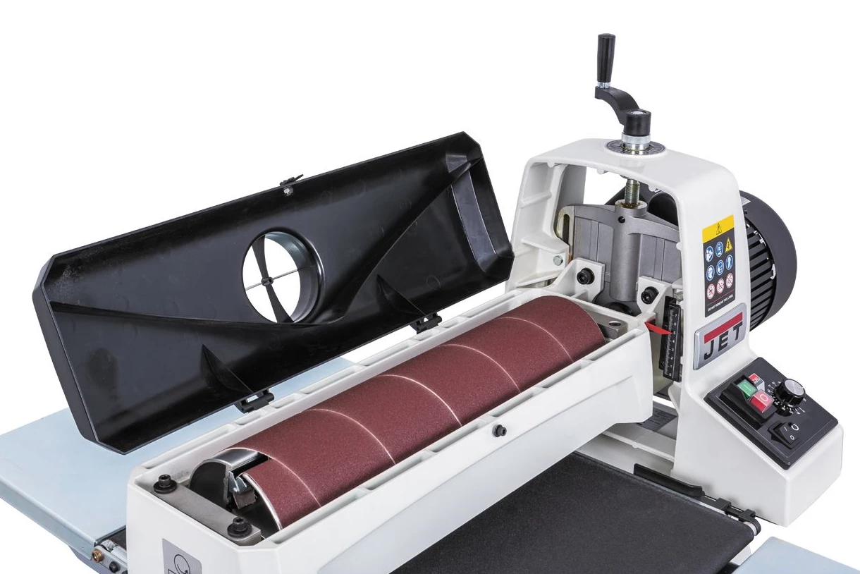 JET - JWDS-1632 Ponceuse à Cylindre | Ponceuse de Précision pour Bois et Métal | Idéale pour Travail Pro | Garantie Officielle – Image 7