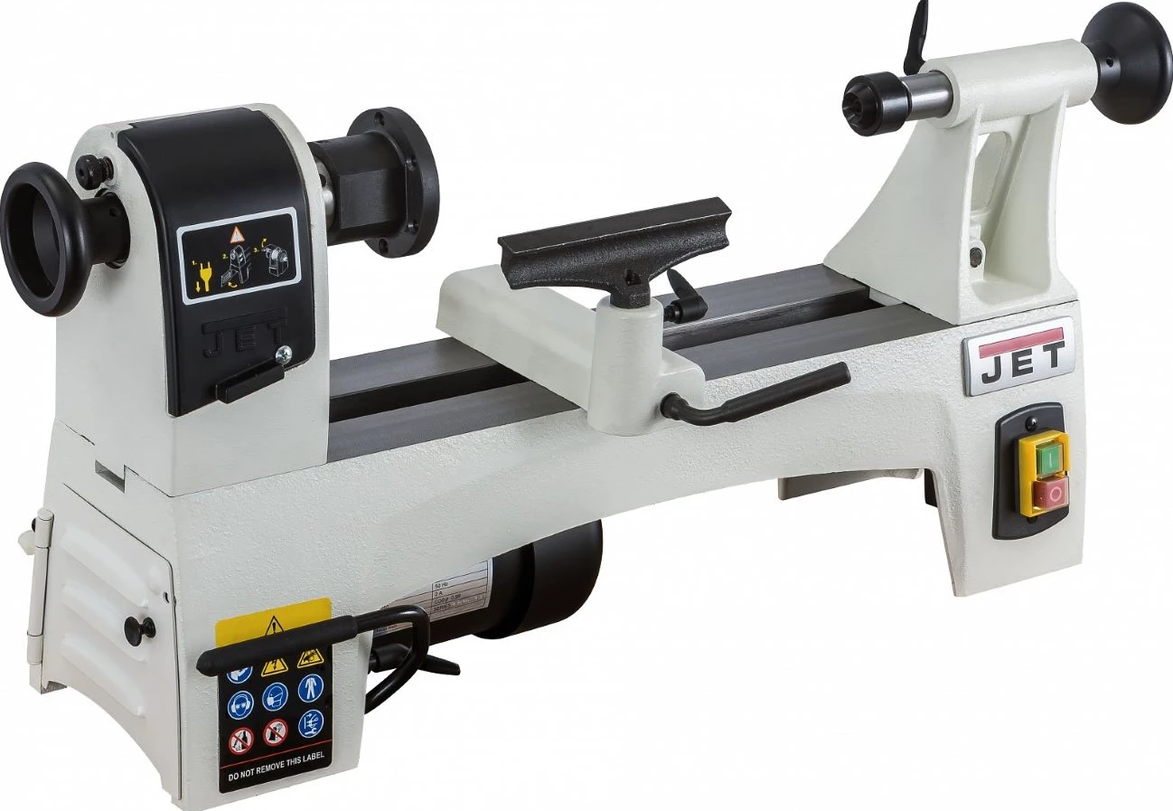 JET JWL-1015-M Tour à Bois D'établi - Entre-pointes 368 mm - 6 Vitesses : 400 - 3300 Tours/Min - 500 W - Machine à Bois Professionnelle – Image 8