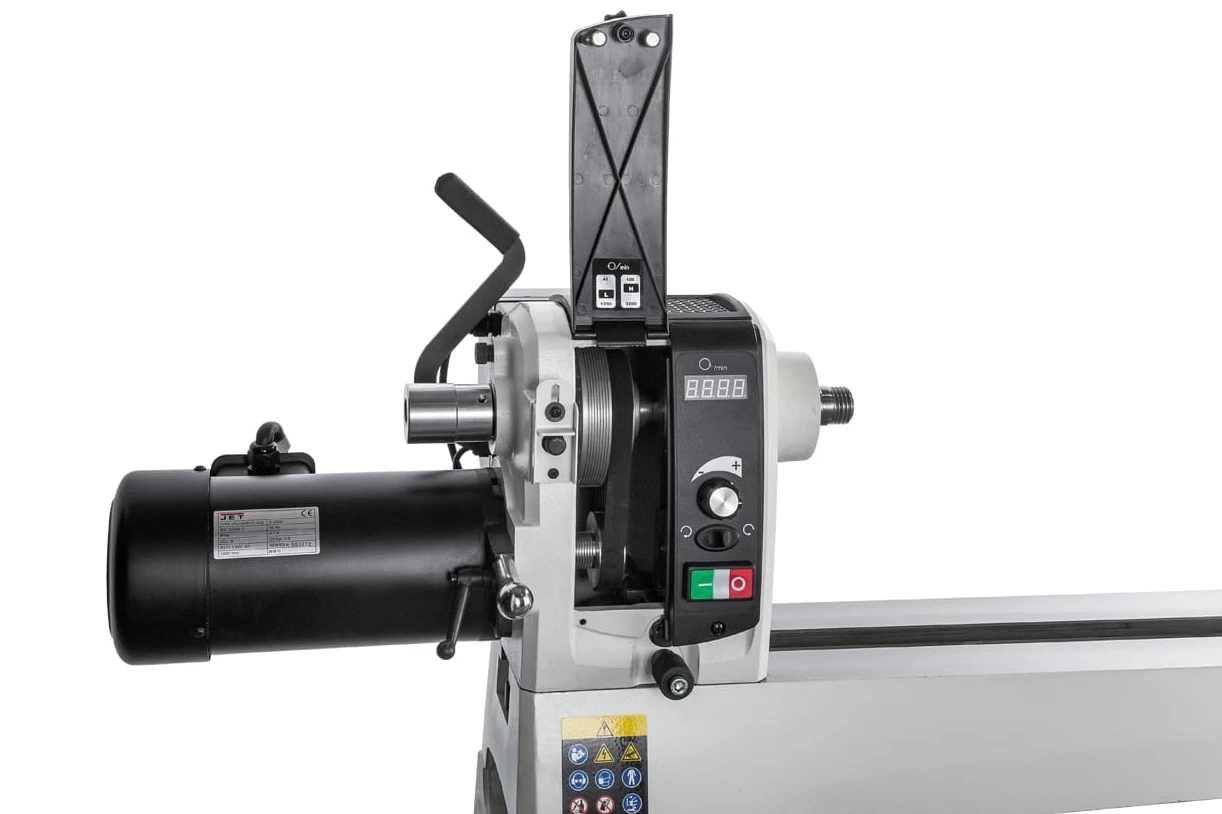 JET JWL-1640EVS-M Tour à Bois - Entrepointes 1000 mm, 2 Plages de Vitesse 40-3200 tr/min, 1100 W – Image 5