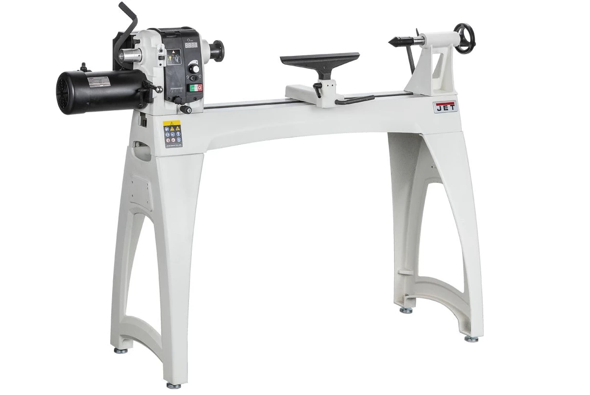 JET JWL-1640EVS-M Tour à Bois - Entrepointes 1000 mm, 2 Plages de Vitesse 40-3200 tr/min, 1100 W – Image 9