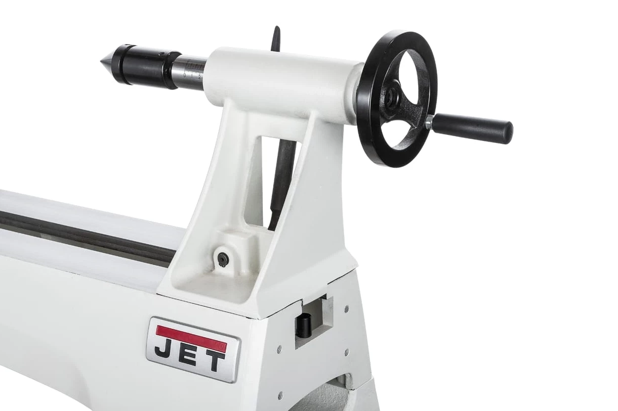 JET JWL-1640EVS-M Tour à Bois - Entrepointes 1000 mm, 2 Plages de Vitesse 40-3200 tr/min, 1100 W – Image 2