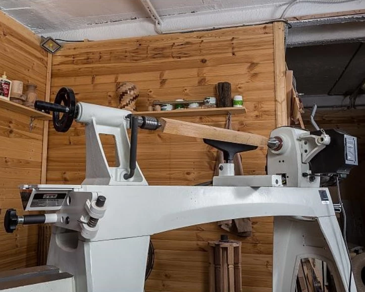 JET JWL-1840EVS-M Tour à Bois avec Variateur de Vitesse - 1000 mm Entre-pointes - 230V 1,5 kW (2 CV) S1 – Image 3