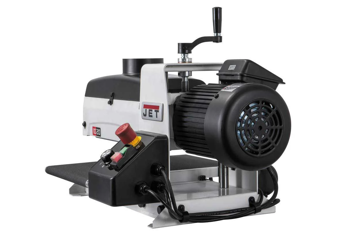 Ponceuse Calibreuse à Cylindre D'établi JET JWDS-1020-M - 750 W - Epaisseur Min 0,8 Mm – Image 10