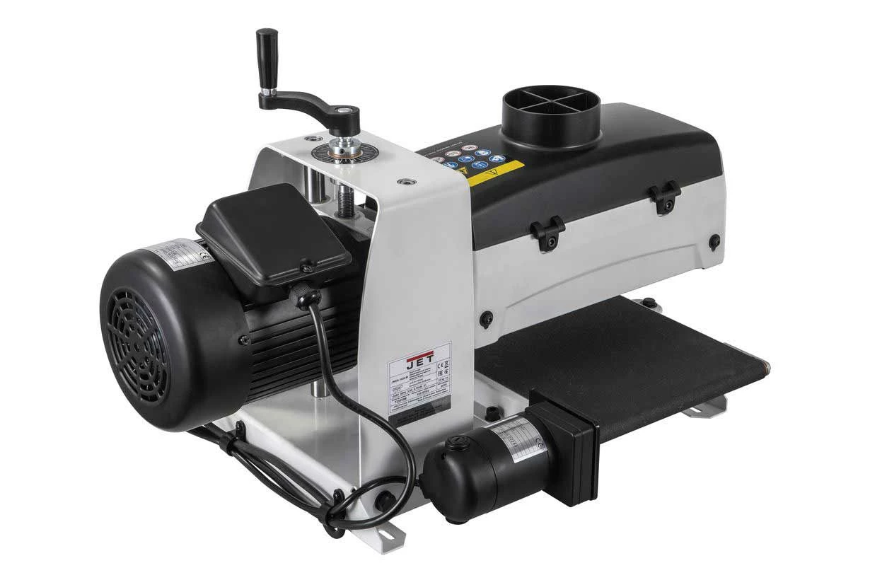 Ponceuse Calibreuse à Cylindre D'établi JET JWDS-1020-M - 750 W - Epaisseur Min 0,8 Mm – Image 6