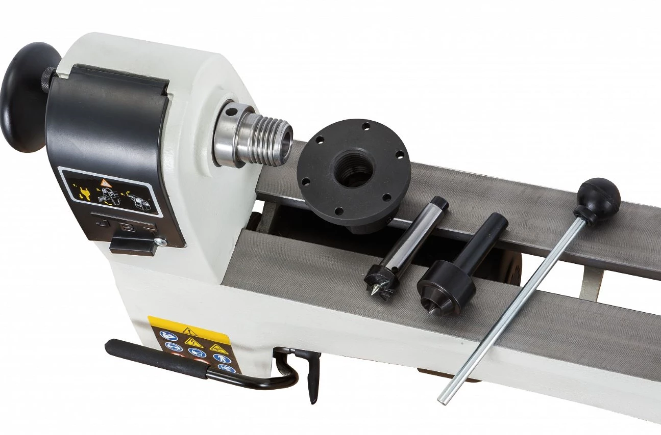 JET JWL-1015-M Tour à Bois D'établi - Entre-pointes 368 mm - 6 Vitesses : 400 - 3300 Tours/Min - 500 W - Machine à Bois Professionnelle – Image 6