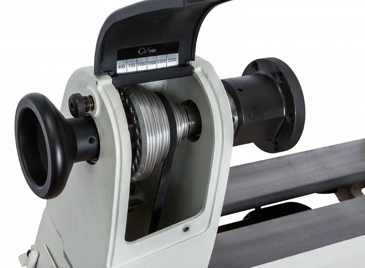 JET JWL-1015-M Tour à Bois D'établi - Entre-pointes 368 mm - 6 Vitesses : 400 - 3300 Tours/Min - 500 W - Machine à Bois Professionnelle – Image 2