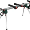 METABO KSU 401 Socle Pour Scies à Onglet, Longueur Utile 168-400 cm, Charge Maximale 250 Kg - Accessoire Stable et Robust