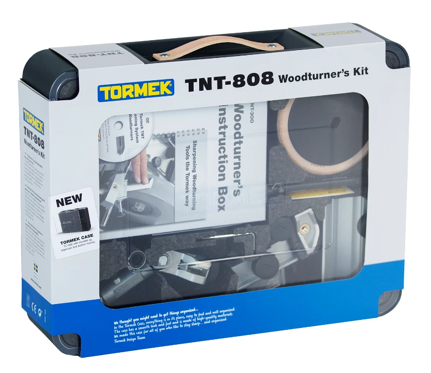 TORMEK TNT-808 Kit Du Tourneur Sur Bois - Accessoire pour Affûteuses | Outil de Qualité Professionnelle
