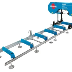 LEMAN SAG400 Scierie Mobile Électrique Compacte 230V - Bûches 400mm - 2200W