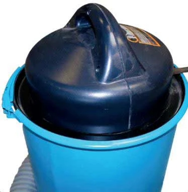 LEMAN LOASP050 Aspirateur Tonneau à Copeaux 1200W - 50 Litres - 183 M3/h - Idéal Bois, Métal, Bâtiment, Jardin – Image 2