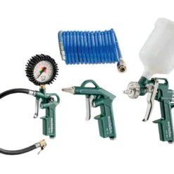 METABO - LPZ 4 Set - Kit d'Outils à Air Comprimé pour Compresseur | Accessoires Machine