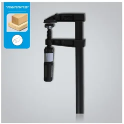 LEMAN - Serre-joint à Manche Professionnel, pour Travail du Bois et Bricolage