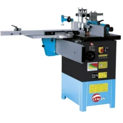 Toupie En Arbre LEMAN TOU030T - ø30mm Avec Chariot - 400V 50HZ 2800W 3,8CV - Machines à Bois Professionnelles