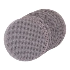 TRITON - Lot de 10 Disques Abrasifs Treillis Auto-agrippants 150 mm - Grain 100 ou 240 pour Outillage et Affûtage