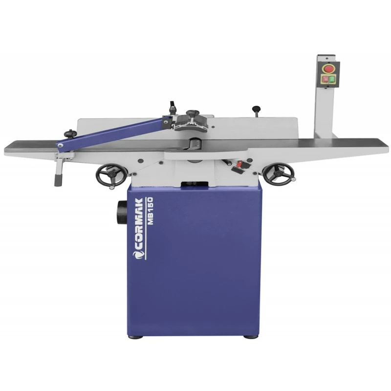 CORMAK MB150 Dégauchisseuse D'atelier 152 mm 1500 W 230 V - Haute Performance pour Travail du Bois – Image 4