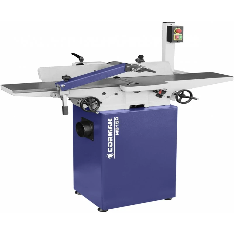 CORMAK MB150 Dégauchisseuse D'atelier 152 mm 1500 W 230 V - Haute Performance pour Travail du Bois – Image 5