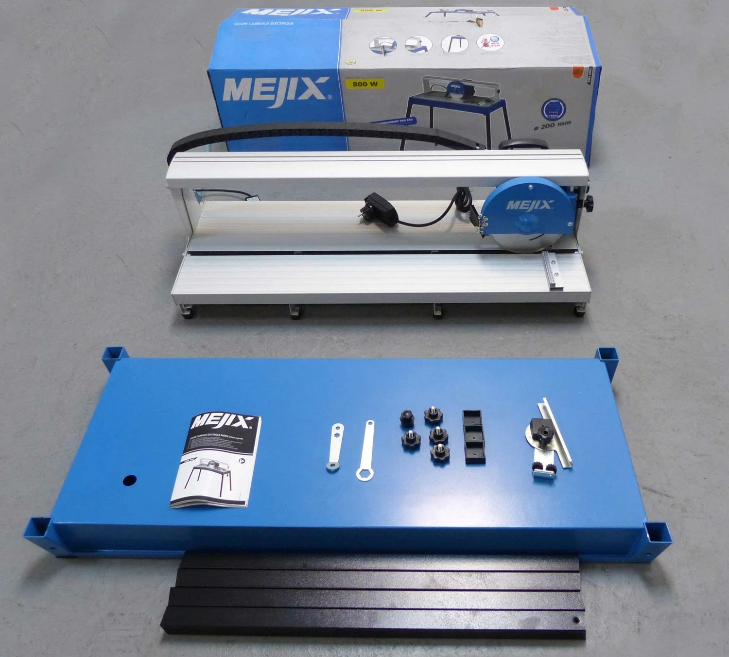 MEJIX - CMER 200 A - Coupe Carreaux Électrique 800 W, Hauteur de Coupe Max. 30 mm – Image 6