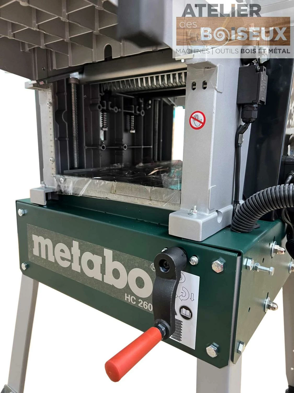METABO HC 260 C Raboteuse 230V 2200W - Dégauchisseuse-Raboteuse Professionnelle avec Jeu De Lames OFFERT – Image 14