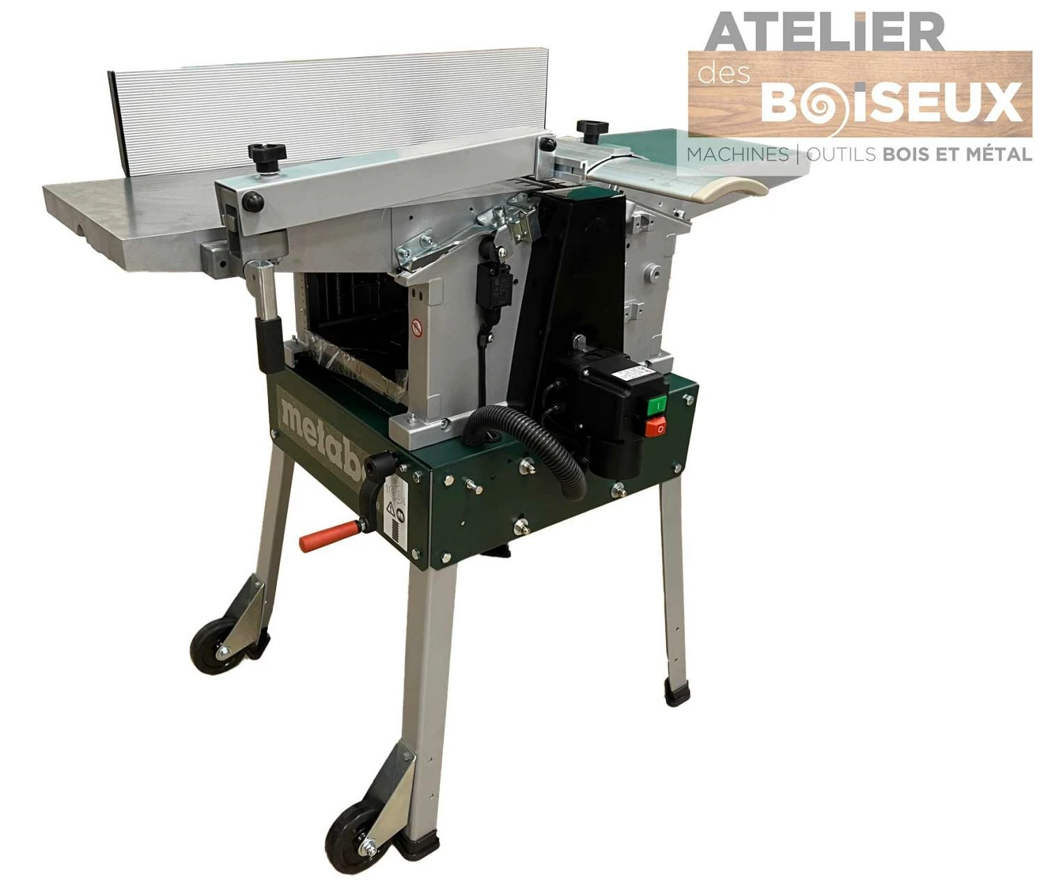 METABO HC 260 C Raboteuse 230V 2200W - Dégauchisseuse-Raboteuse Professionnelle avec Jeu De Lames OFFERT – Image 5