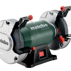 METABO DS 150 M Touret à Meuler - 370W, Meules Corindon 150x20x20mm - Meuleuse d'Établi pour Bois et Métal