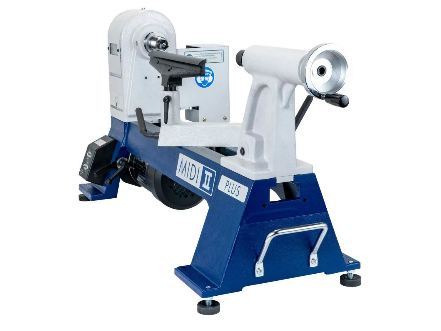 DRECHSELMEISTER - MIDI 2 PLUS - Tour à Bois Miniature 400 mm avec Convertisseur, Mandrin Nova G3 et Rallonge de Banc 280 mm – Image 3