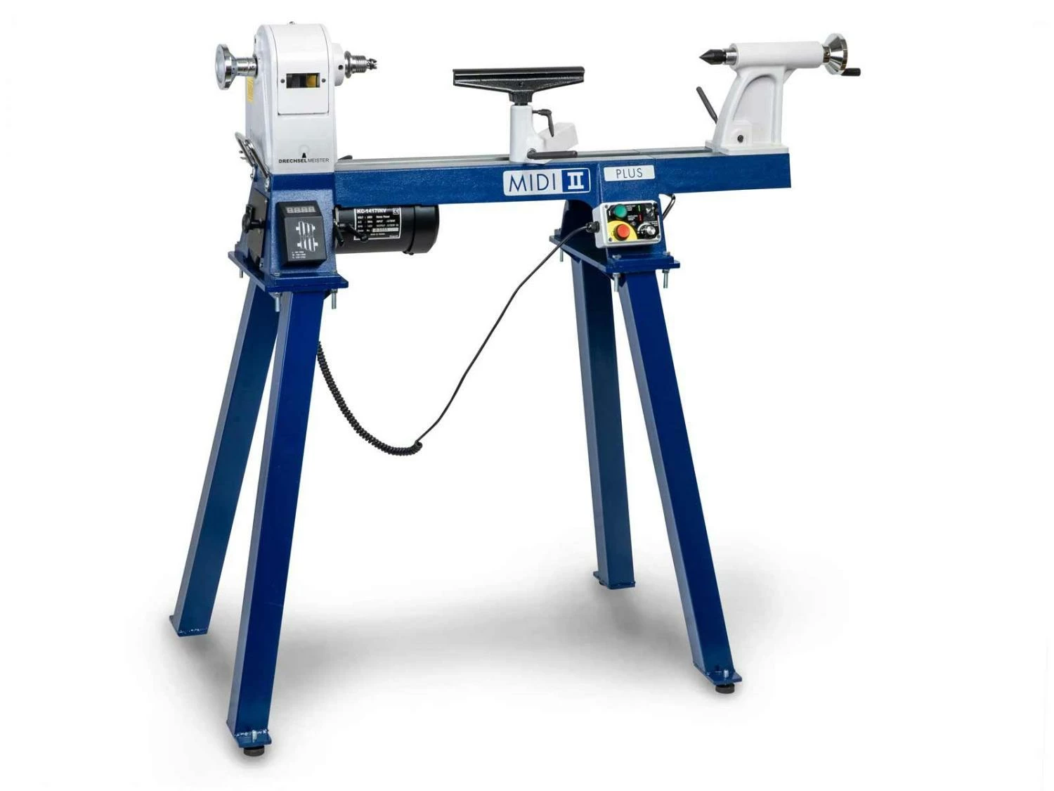 DRECHSELMEISTER - MIDI 2 PLUS - Tour à Bois Miniature 400 mm avec Convertisseur, Mandrin Nova G3 et Rallonge de Banc 280 mm – Image 13