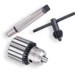 JET - Mandrin De Perceuse à Couronne Dentée 13 Mm Avec Embout Conique CM-2 | Pour Tour à Bois