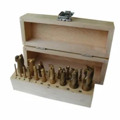 MÉTALPROFI - MB-SWF - Jeu De 10 Fraises HSS 2 Dents Et 10 Fraises 4 Dents