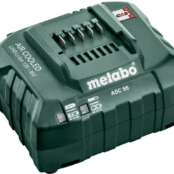 Chargeur Rapide ASC 55, 12-36 V, « AIR COOLED », EU - compatibles avec les batteries PICK+MIX METABO