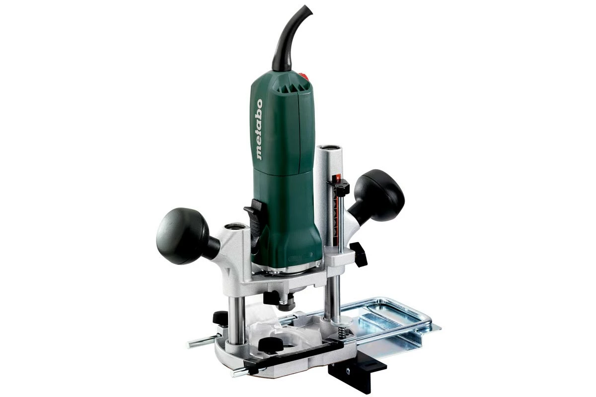 METABO OFE 738 Défonceuse 710 W - Hauteur de Course Max. 50 mm | Fraiseuse et Rectifieuse Puissante pour Bois et Métal