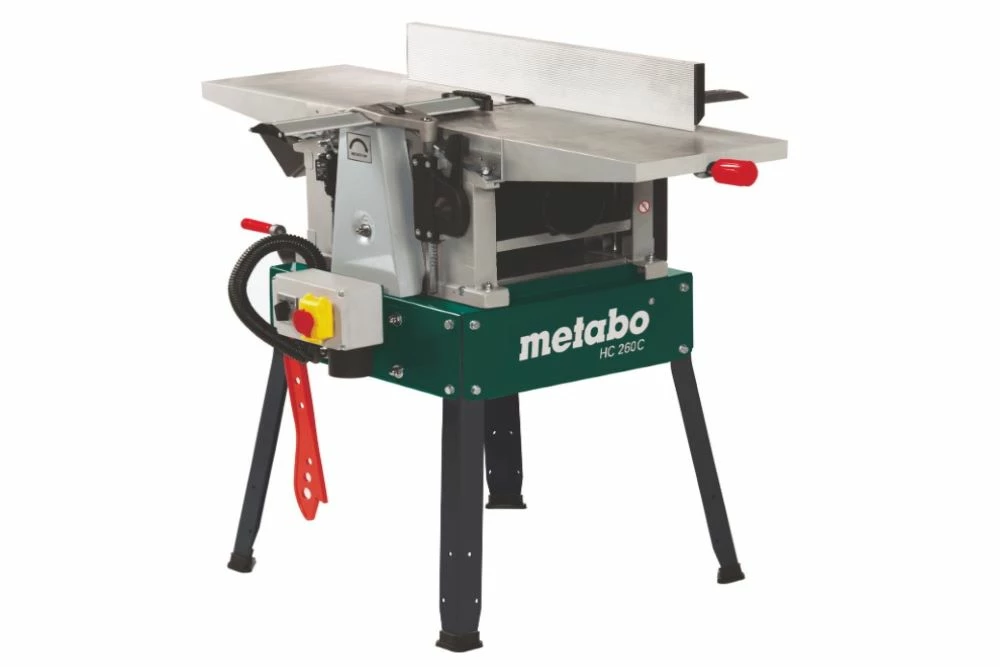 METABO HC 260 C Raboteuse 230V 2200W - Dégauchisseuse-Raboteuse Professionnelle avec Jeu De Lames OFFERT – Image 2