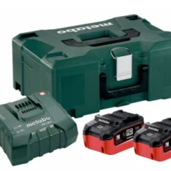 Pack Énergie Metabo : 2 Batteries 18V LiHD 3.5 Ah, 1 Chargeur Rapide ASC Ultra - 36V + 1 Métaloc