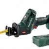 Metabo Scie Sabre SSE 18 LTX Compact - Puissante et Maniable sans Batterie Ni Chargeur