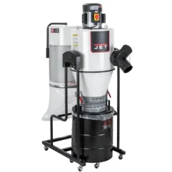 JET JCDC-15-M Système d'aspiration cyclonique 230V-50Hz 1100W 1.5CV - Débit d'air : 1527 m³/h | Aspirateur pour bois, métal, bâtiment et jardin