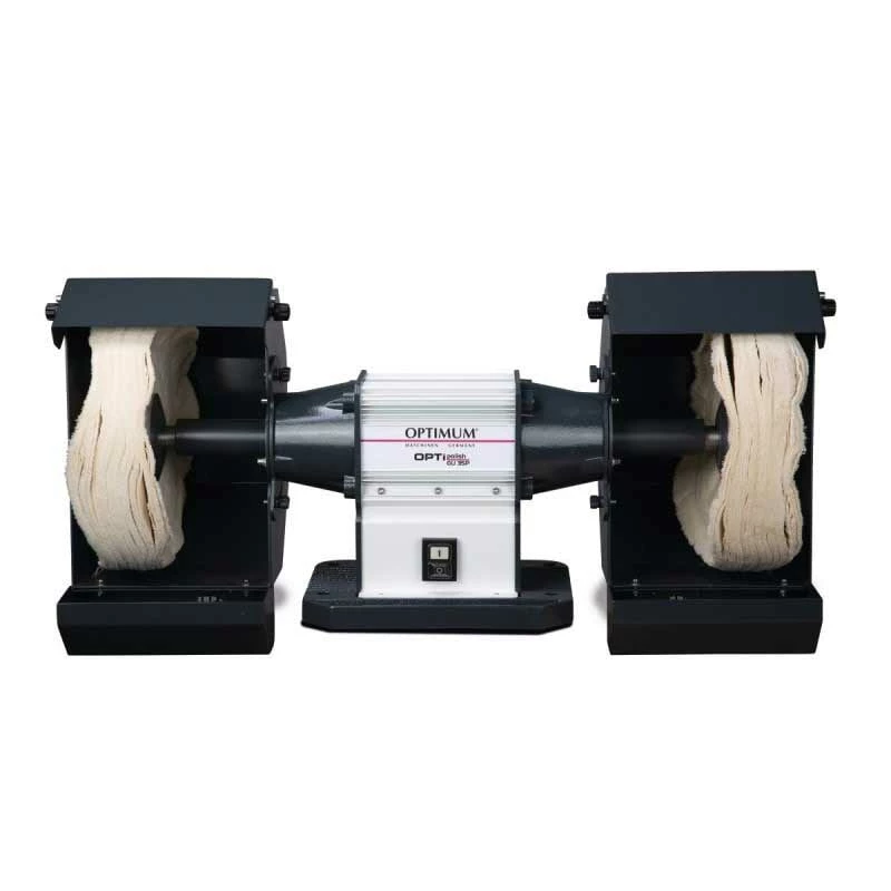 OPTIMUM - GU 35 P - Touret De Polissage 2200 W, Disques Ø 350 mm, 400 V - Machine à Bois Haute Performance – Image 2