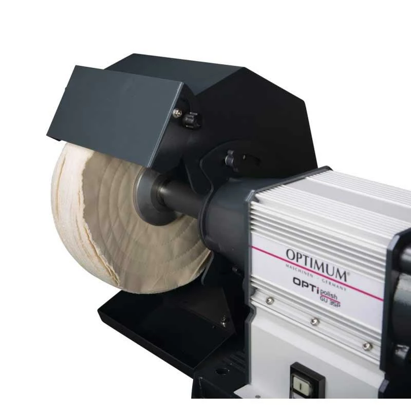 OPTIMUM - GU 35 P - Touret De Polissage 2200 W, Disques Ø 350 mm, 400 V - Machine à Bois Haute Performance – Image 4